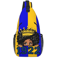 Bolso de pecho Sigma Gamma Rho para chicas, mochila deportiva de viaje, regalo personalizado para hermandades, bolso bandolera Pride, moda casual para mujeres y hombres