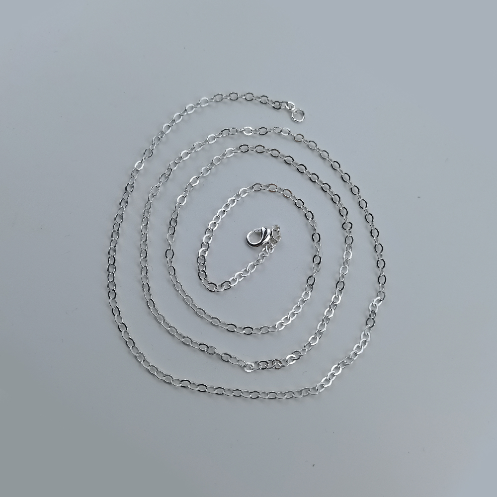 45inches silver chain
