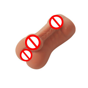 Realistischer Berührungseffekt Großer Po-Masturbator für Schwule Männer, Doppelendiger <span class=keywords><strong>Fleshlight</strong></span> mit Realistischem Dildo für Frauen - Product Image 5