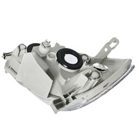 Ensemble de phares avant de remplacement pour Toyota Corolla 2003-2008, fond noir