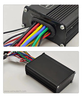 Contrôleur Universel de Moteur sans Balais FOC 48V 20A à Onde Sinusoïdale Mode Unique, Accélérateur LCD TF-100 pour Trottinette Électrique KuGoo M4