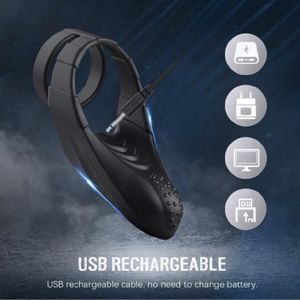 Cincin Penis silikon untuk pria mainan seks dewasa lembut dengan fitur pijat Penis Vibrator penundaan - Product Image 3