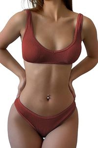 Ensemble <span class=keywords><strong>de</strong></span> bikini coupe haute à séchage rapide pour femmes encolure dégagée rembourré Triangle imprimé <span class=keywords><strong>maillot</strong></span> <span class=keywords><strong>de</strong></span> <span class=keywords><strong>bain</strong></span> deux <span class=keywords><strong>pièces</strong></span> pour la plage <span class=keywords><strong>bain</strong></span> Service OEM - Product Image 4