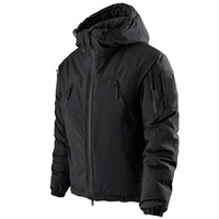 Veste d'hiver tactique CotTactical Veste coupe-vent M65 Camouflage Tactique Manteau épaissi Temps froid Extérieur Puffer Camping H