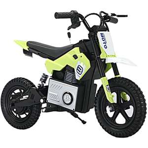 Moto Elettrica per <span class=keywords><strong>Bambini</strong></span> 7-13 Anni con Batteria 24V, Motore ad Alta Velocità 16km/h e Pneumatici - Product Image 1