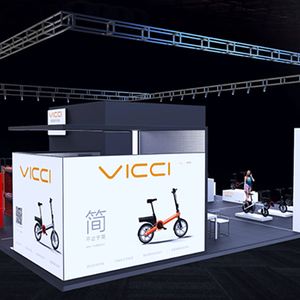 Cabina de exposición personalizada con luz LED, stand de exhibición de madera para <span class=keywords><strong>feria</strong></span> comercial, <span class=keywords><strong>Feria</strong></span> de <span class=keywords><strong>canton</strong></span> - Product Image 2