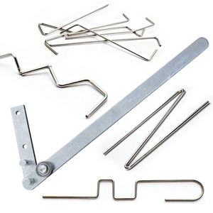 Máquina dobladora de alambre de acero Yunbei, herramienta manual de alta resistencia para fabricación de metales, acero con alto contenido de carbono de grado industrial - Product Image 1
