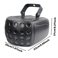 Projecteur de scène LED RGBW ALIEN 2*15W à effet papillon, contrôle sonore DMX512, IP65, pour discothèque, DJ, soirée, KTV, bar, club, équipement d'éclairage