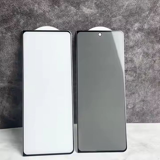 2.5D Curved Anti Spy Privacy Tempered Glass Screen Protector 9H Anti Scratch Oleophobic Anti Fingerprint Bubble Free Film