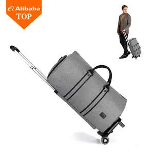 ホイール付きスーツケースエグゼクティブガーメントダッフルバッグローラーバッグは、ホイール付きの荷物ダッフルバッグを持ち運びます