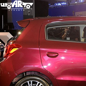 फैक्टरी बिक्री के लिए ऑटो सहायक एबीएस प्लास्टिक कार्बन फाइबर रियर बिगाड़ने Ducktail मित्सुबिशी मिराज हैचबैक G4 2019 2020 2021 - Product Image 4