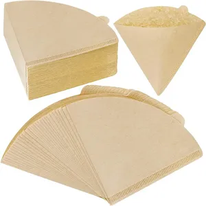 Couleur blanche Meilleur papier filtre à café en papier Filtre naturel V02 <span class=keywords><strong>kalita</strong></span> - Product Image 5