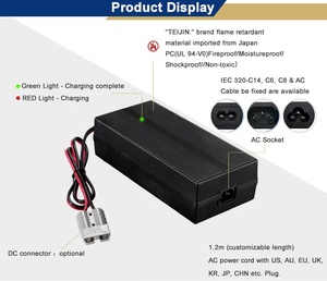 Chứng nhận tùy biến Logo e-xe đạp E-Scooter Robot chân không CE GS <span class=keywords><strong>ul</strong></span> KCC SAA PSE 52V 2A 3A 5A 8A 10A 14S LiFePO4 pin sạc - Product Image 4