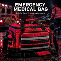 Sac médical d'urgence grande capacité, résistant à l'eau, pour les secours, l'hôpital et l'extérieur