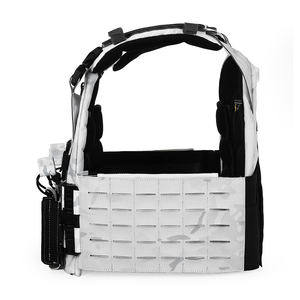 Giubbotto Tattico PTG 2025 con Sgancio Rapido, Doppia Sicurezza, in Nylon, Mimetico Neve, Porta Piastre Balistiche Molle - Product Image 2