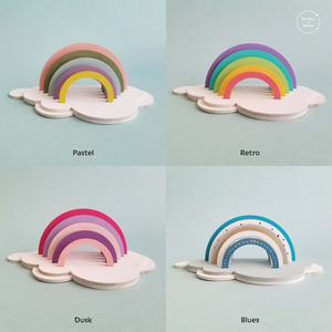 Jouets éducatifs en bois personnalisés, à construire et peindre, votre propre Kit arc-en-ciel, cadeaux d'anniversaire pour enfants, <span class=keywords><strong>2022</strong></span> pièces - Product Image 1