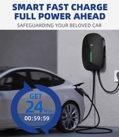 Nueva Estación de Carga para Vehículos Eléctricos Profesional de 11kW 22kW, Tipo 2, Smart Wallbox, IP54, Control por Aplicación WiFi, Cargador Comercial OEM
