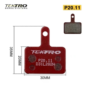وسادات فرامل TEKTRO P20.11 للدراجات الجبلية، وسادات معدنية سيراميكية لشيمانو MT200 M285 M335 M395 M415، قطع غيار للدراجات - Product Image 2