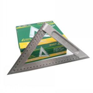 Shengda Aluminum Alloy Triangle Ruler 150mm Right Angle Measuring <b>Tool</b> For Precision Measurement - Product Image 1