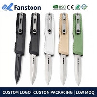 Couteau de poche tactique LUMI NARY, lame en acier D2, pointe de lance, manche en alliage d'aluminium, outil de camping en plein air, EDC, vente en gros OEM