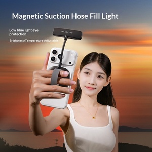 Lámpara de Noche Magnética Flexible con Temperatura de Color de 5200k, Portátil, Plegable, Alimentada por Batería, Protección para los Ojos - Product Image 6
