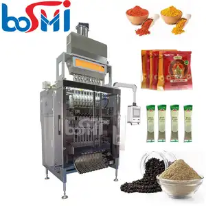 CE certificate vertical 10g 20g 50g multilane stick pack machine 6 line 8 line cocoa powder chocolate powder packing machine