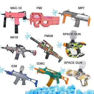 Zhorya Electric M4A1 gel blaster toy gun three colors M416 7-8mmsoft bullet fast shooting splatter blaster gun