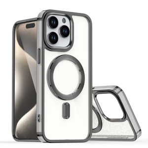 Custodie per Telefoni di Alta Qualità Antiurto Elettroplaccate, Cover in TPU per iPhone 16 Pro Max, iPhone 15 Plus, iPhone 14 - Product Image 1