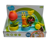 Jouet de bain en plastique pour enfants, escargot, jouets aquatiques pour enfants dans la salle de bain