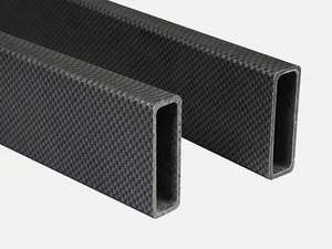 3K/6K/12K Carbon Fiber Fabric Custom Sizes 10mm-300mm OD Round/Square/Hollow 3mm Thickness Ant Carbon Flag <b>Pole</b> Car Accessory - Product Image 5