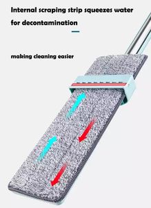 Vente en gros : Serpillère microfibre pliable plate pour nettoyage de sol domestique, modèle populaire - Product Image 6