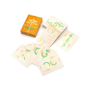 Pas de minimum écologique Cmyk imprimé personnalisé faire parler conversation cartes de questions jeux de cartes d'amitié - Product Image 6