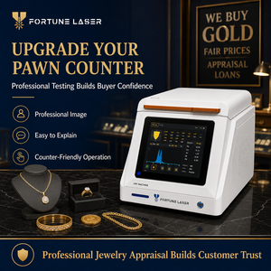 Analyseur XRF de bureau haute précision pour l'analyse de l'or et des métaux précieux, destiné aux bijouteries, aux commissariats de biens et à la mesure du carat - Product Image 5