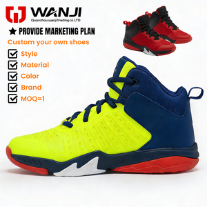 Chaussures personnalisées pour hommes avec logo, nouvelles chaussures de <span class=keywords><strong>basket</strong></span>-ball pour hommes, en cuir véritable, à tige <span class=keywords><strong>haute</strong></span>, chaussures de sport décontractées, chaussures de course, Zapatos De Hombre - Product Image 1