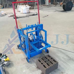 Bán tự động rắn gạch rỗng Máy làm bê tông xi măng nhỏ hướng dẫn sử dụng khối tạo thành máy - Product Image 2