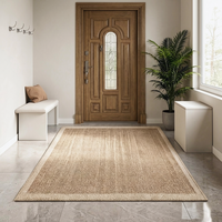 Tapis moderne en bouclette à poils bouclés, doux et texturé, antidérapant, pour salon, chambre à coucher, décoration de la maison