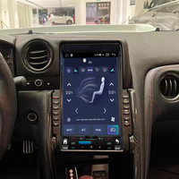 ZWNAV Lecteur multimédia automobile 13,6'' pour GTR GT-R Skyline 2011-2017 Android 15 Carplay GPS Écran partagé Stéréo 4G Radio de voiture 360