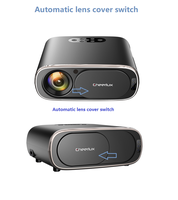 Projecteur CHEERLUX 1080P Full HD, projecteur de cinéma portable avec 4000 lumens, mise au point automatique, WIFI 5G + 2.4G, projecteur sans fil