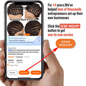 Peluca <span class=keywords><strong>de</strong></span> maniquí barata personalizada para mujer, maniquí femenino <span class=keywords><strong>de</strong></span> cosmetología, cabeza <span class=keywords><strong>de</strong></span> entrenamiento africano <span class=keywords><strong>de</strong></span> peluquería con pelo Natural, venta al por mayor - Product Image 4