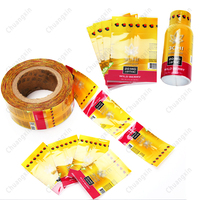 Étiquettes de manchons de boisson de bière thermorétractables PLA personnalisées imprimées Manchon en plastique rétractable pour bouteilles en PET Bande rétractable