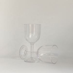 Verres à vin rouge à pied en plastique de qualité alimentaire, personnalisables avec logo, réutilisables, capacité 480 ml, sans BPA, compatibles lave-vaisselle, les plus vendus - Product Image 3