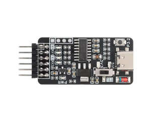 USB Type-C เป็น Dual CDC UART Serial Port ไดรฟ์ฟรีไมโครคอนโทรลเลอร์ STC โปรแกรมเครื่องเขียน - Product Image 3