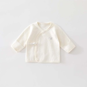 Coffret <span class=keywords><strong>Cadeau</strong></span> Naissance 100% Coton avec Broderie Couronne et Nœud Cartoon – Ensemble Layette Grenouillère, Bavoir, Chapeau, Moufles et Chaussons – <span class=keywords><strong>Cadeau</strong></span> de Naissance - Product Image 6