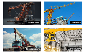 Caméra de grue à flèche 24V avec écran 10,1 pouces 1080p, zoom 30X, surveillance longue portée des angles morts et GPS interne pour grue à tour - Product Image 4