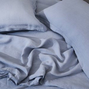 Best Quality 100% Linen Bedding <strong>Set</strong> 4 Pcs Popular Solid Pattern Quilt Cover <strong>Sheet</strong> Pillowcases Portable &amp; Folded 400tc - Product Image 6