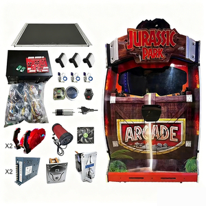 Kit de Bricolaje Metálico para Máquina de Juegos de Disparos Jurassic Arcade Park con Placa Base, Placa de E/S y Cable para <span class=keywords><strong>2</strong></span> Jugadores - Product Image 1