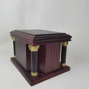 European Style Cremation Universal Wooden Urn