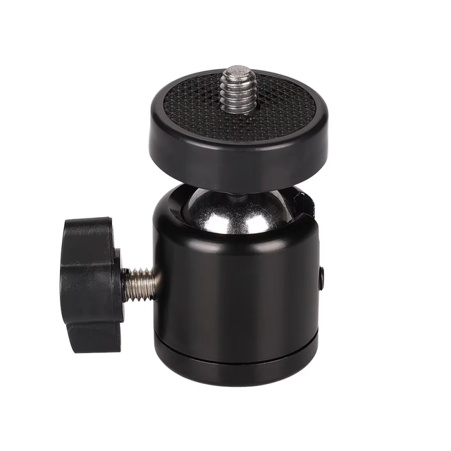 Innovative Photography Accessory: Mini Ball Head Tripod Mount with Gimbal Stability