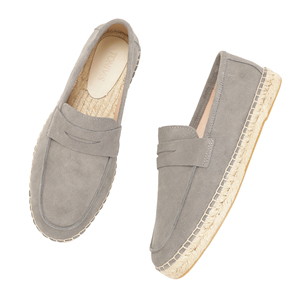 Mocassini Casual da Uomo di Alta Qualità, <span class=keywords><strong>Scarpe</strong></span> da Passeggio in Camoscio, Espadrillas Slip-On Fatte a Mano, <span class=keywords><strong>Scarpe</strong></span> in Juta con Lacci, Mules - Product Image 3