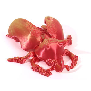Vashine Figurine d'action imprimée en 3D, jouets pour enfants en forme de coléoptère, insecte flexible en PLA cristallin, collection créative pour enfants - Product Image 5